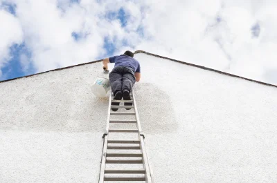 Peinture extérieure au Thil-Riberpré — façades et ravalement